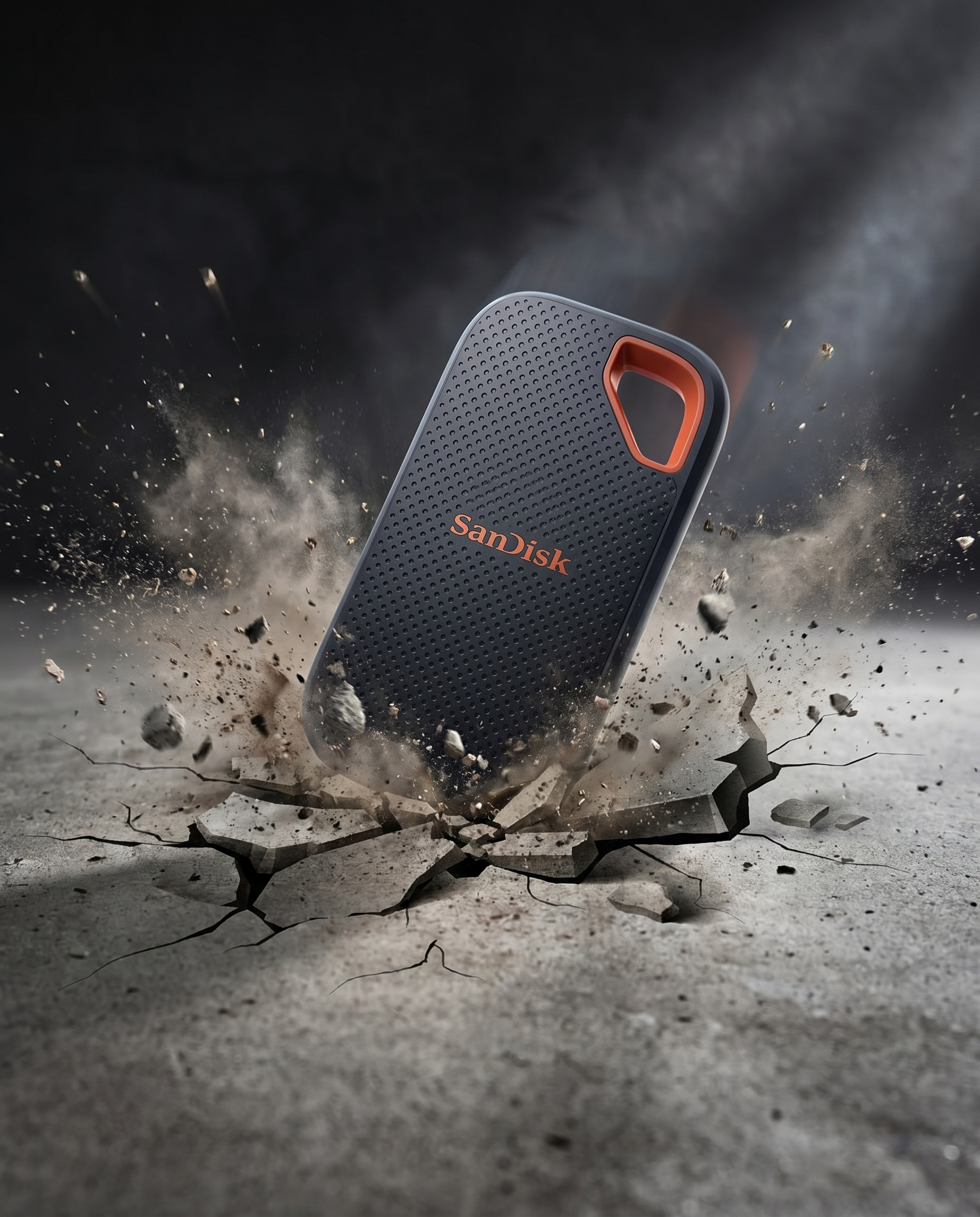 SanDisk Extreme Portable SSD V3 - Impact Test